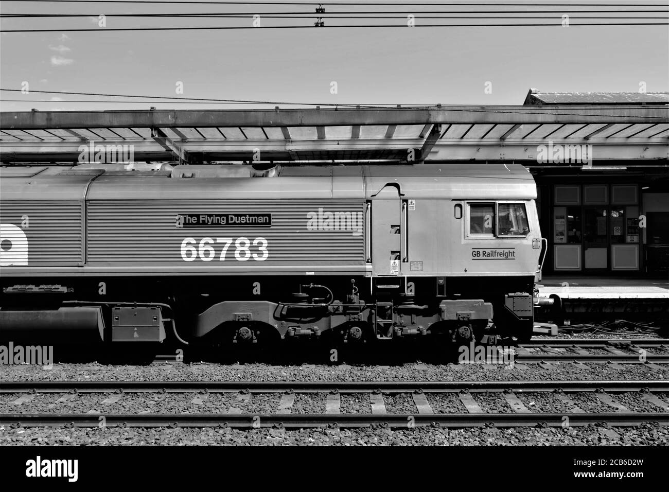 Fret ferroviaire GB Banque D'Images