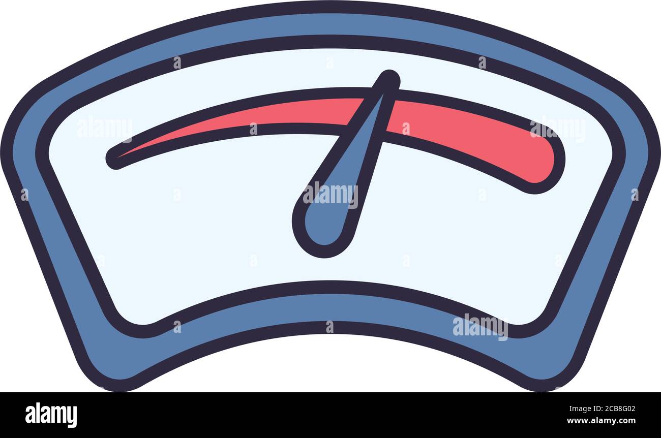 Design de l'icône de la ligne de jauge et du style de remplissage de la voiture, service de réparation et illustration du vecteur de thème véhicule Illustration de Vecteur