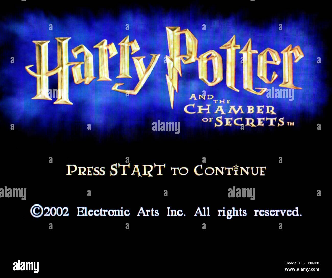 Harry Potter et la Chambre des secrets - Nintendo Gamecube Jeu vidéo - usage éditorial uniquement Banque D'Images