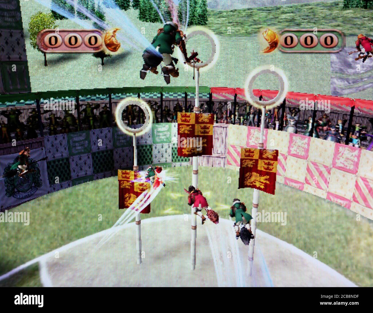 Coupe du monde Harry Potter Quidditch - Nintendo Gamecube Videogame - Usage éditorial uniquement Banque D'Images