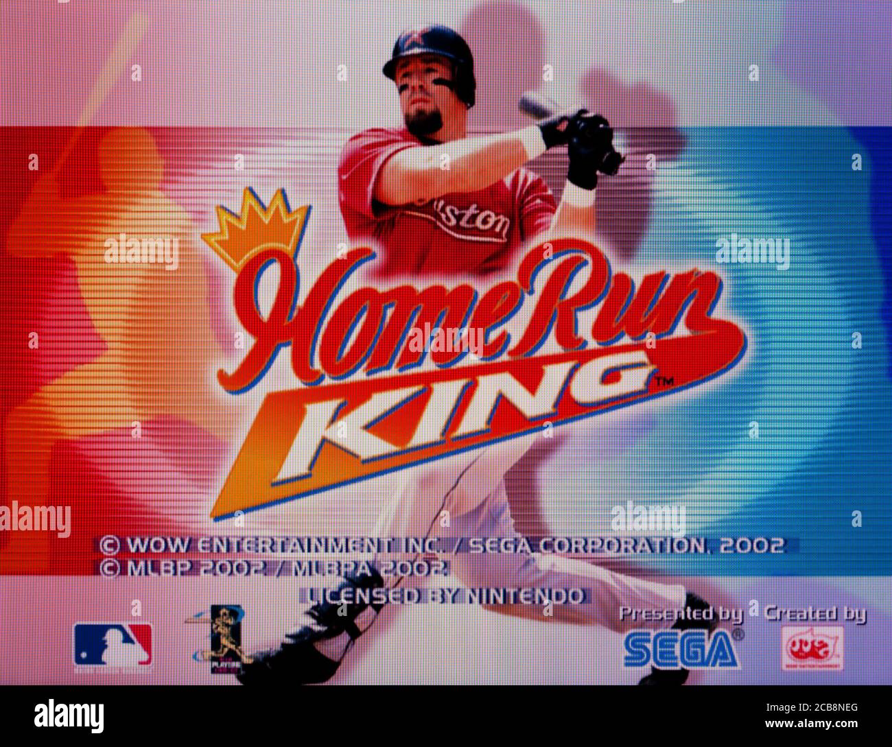 Home Run King - Nintendo Gamecube Videogame - usage éditorial uniquement Banque D'Images