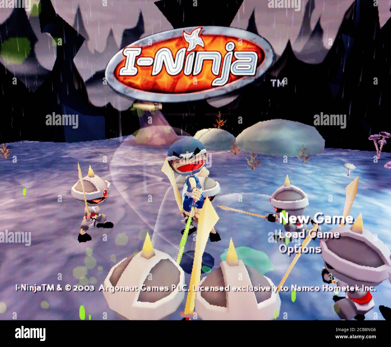 I-Ninja - Nintendo Gamecube Videogame - usage éditorial seulement Banque D'Images