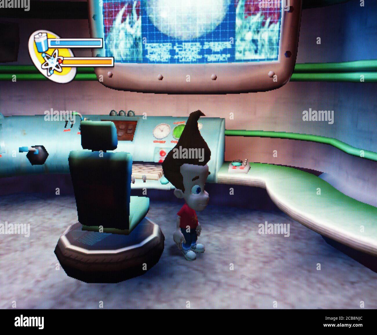 Jimmy Neutron Boy Genius attaque des Twonkies - Nintendo GameCube Videogame - usage éditorial uniquement Banque D'Images