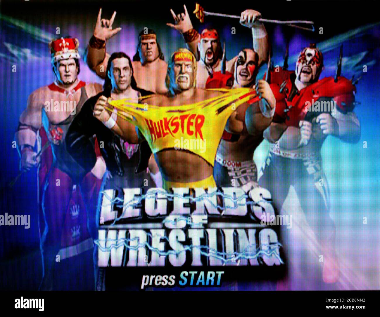 Legends of Wrestling - Nintendo Gamecube Videogame - usage éditorial uniquement Banque D'Images