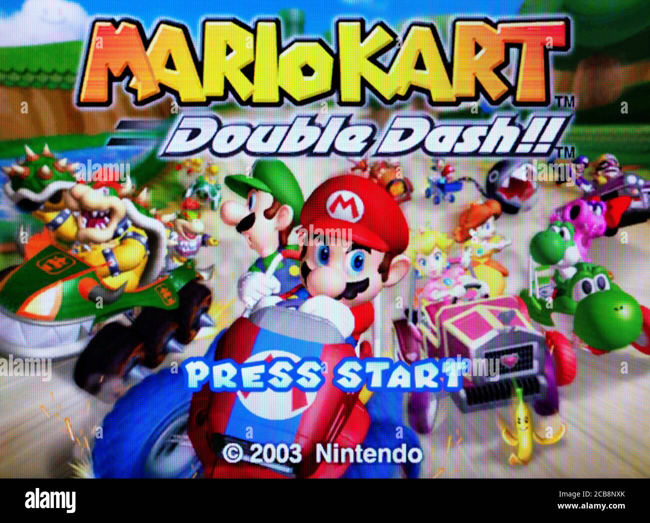 Mario Kart Double Dash - Nintendo Gamecube Videogame - Editorial à utiliser  uniquement Photo Stock - Alamy
