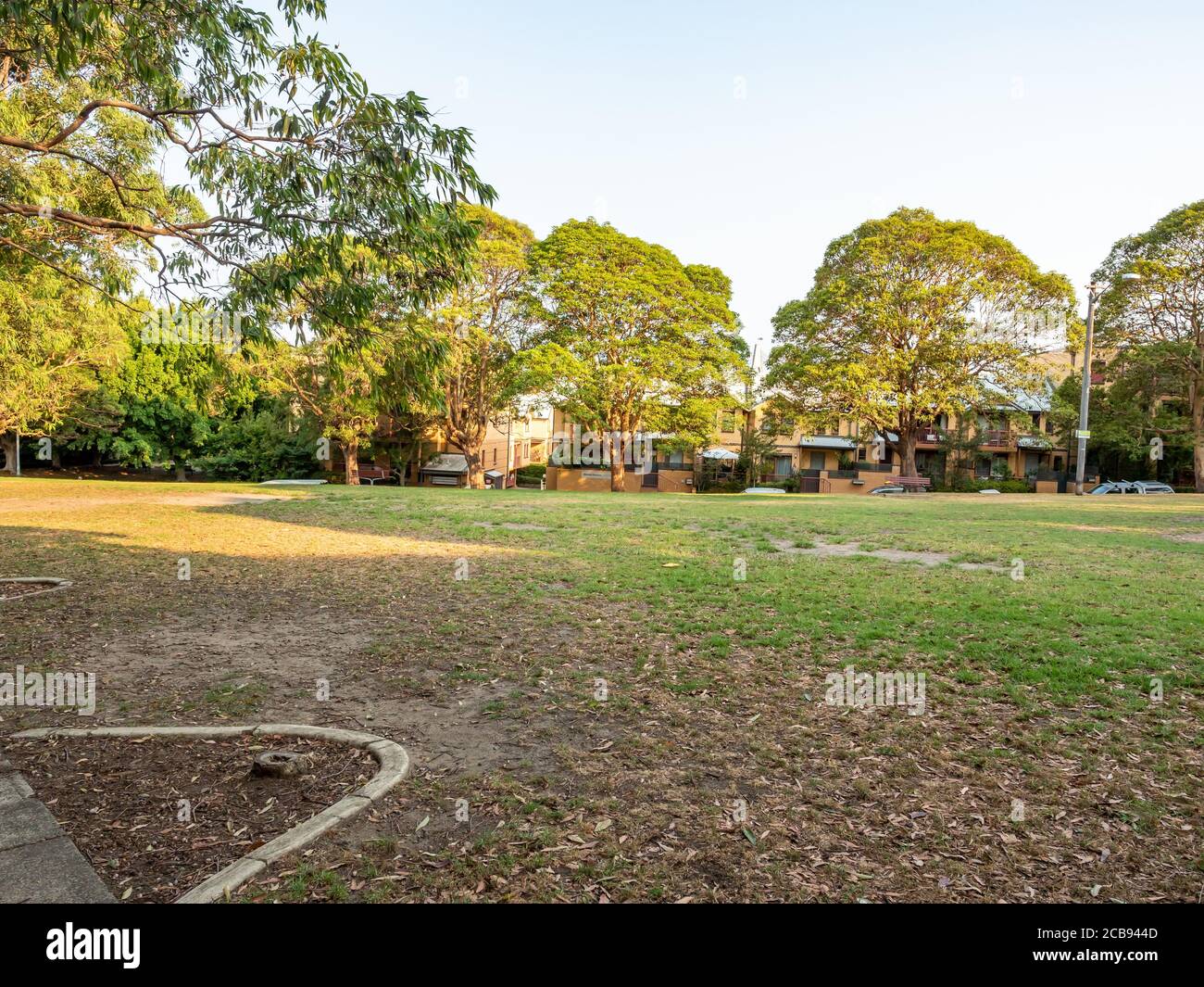 Punch Park à Rozelle lors d'un après-midi ensoleillé d'été Banque D'Images