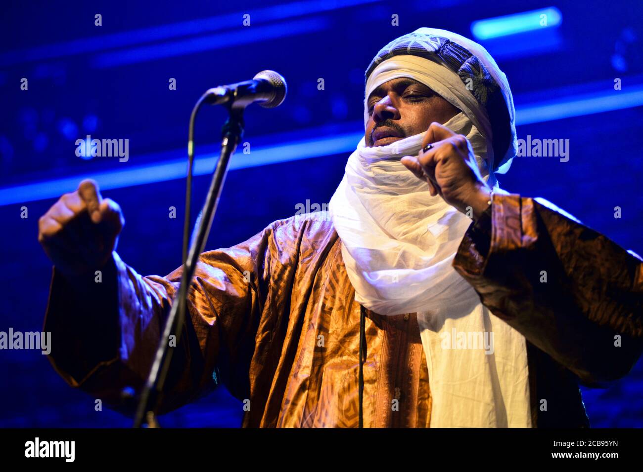 Tinariwen, tuareg blues et groupe rock du Mali Banque D'Images