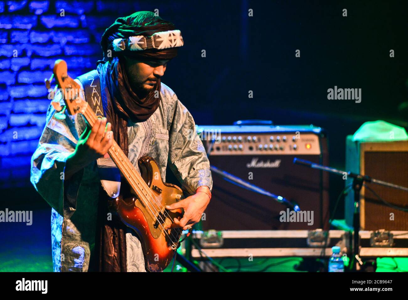 Tinariwen, tuareg blues et groupe rock du Mali Banque D'Images