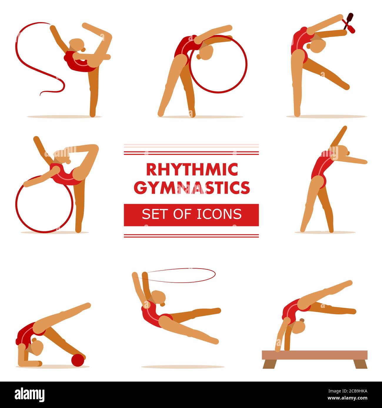 70+ Ruban Gymnastique Rythmique Stock Illustrations, graphiques vectoriels  libre de droits et Clip Art - iStock