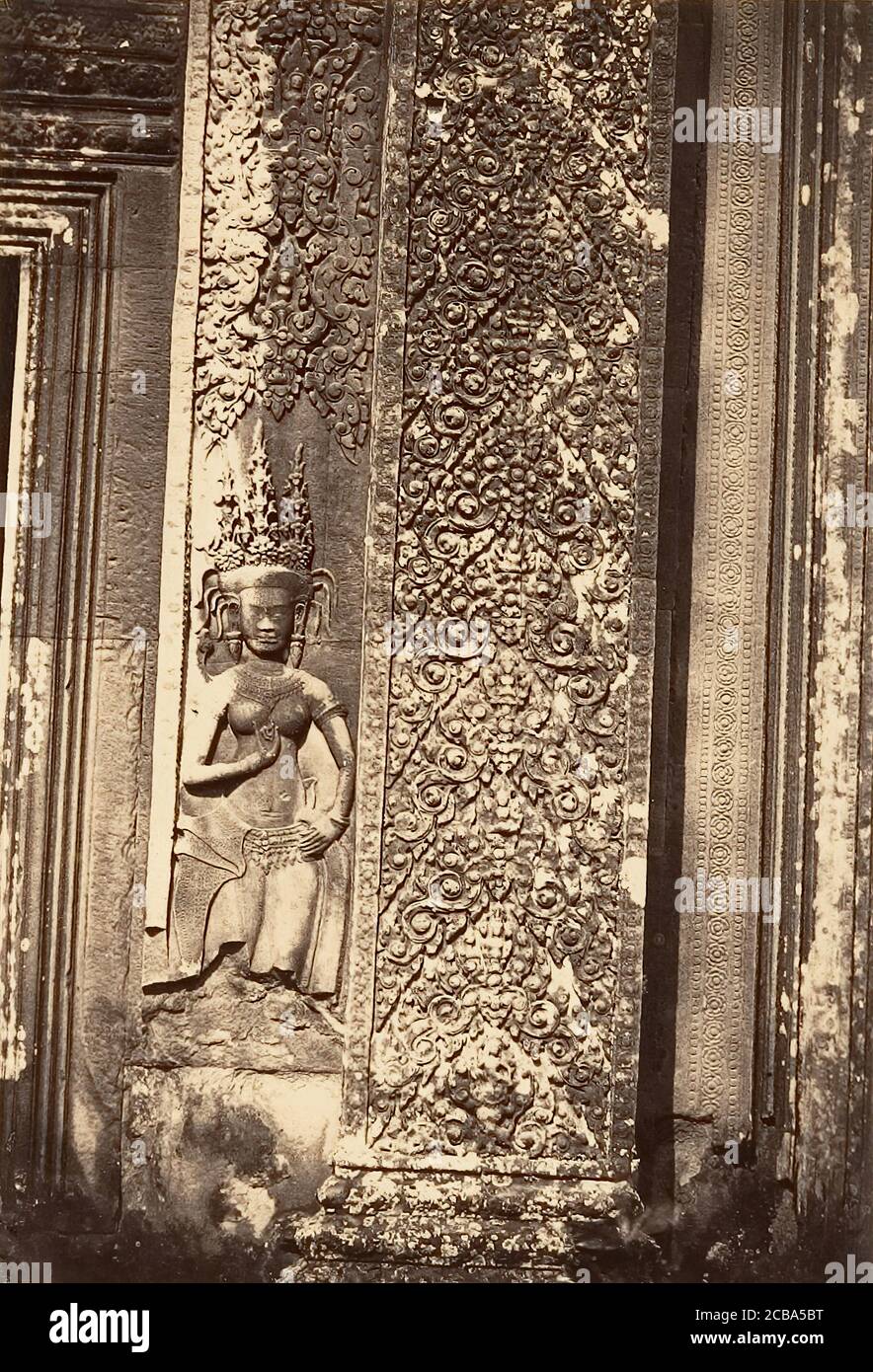 D&#xe9;queue D&#xe9;coratif de la Grande Pagode, 1866. Banque D'Images