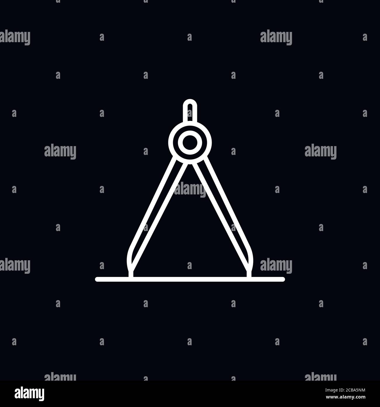 Icône de design, symbole des arts graphiques et plastiques Illustration de Vecteur