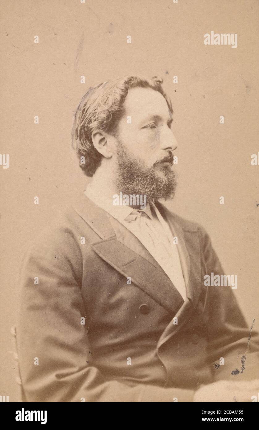 [Sir Frederic Leighton], années 1860. Banque D'Images
