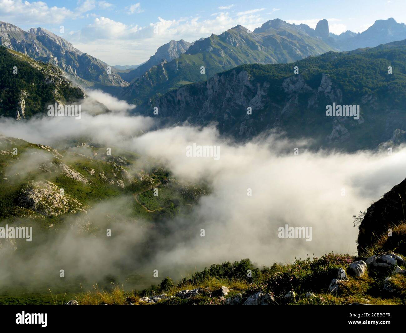 Picos de Europa (Asturies/ Espagne) Banque D'Images