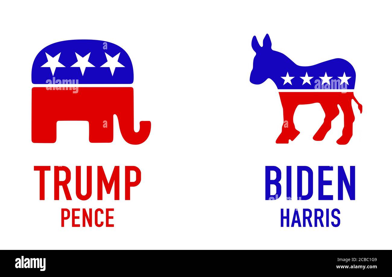 Élection présidentielle de 2020 aux États-Unis Banque D'Images