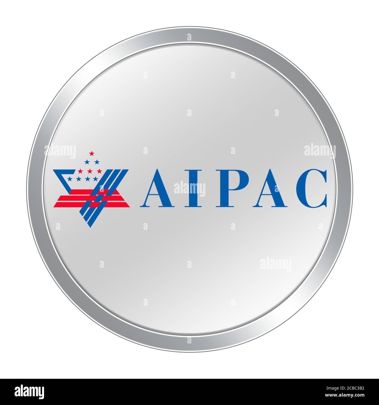 American Israël Public Affairs Committee AIPAC symbole logo Banque D'Images