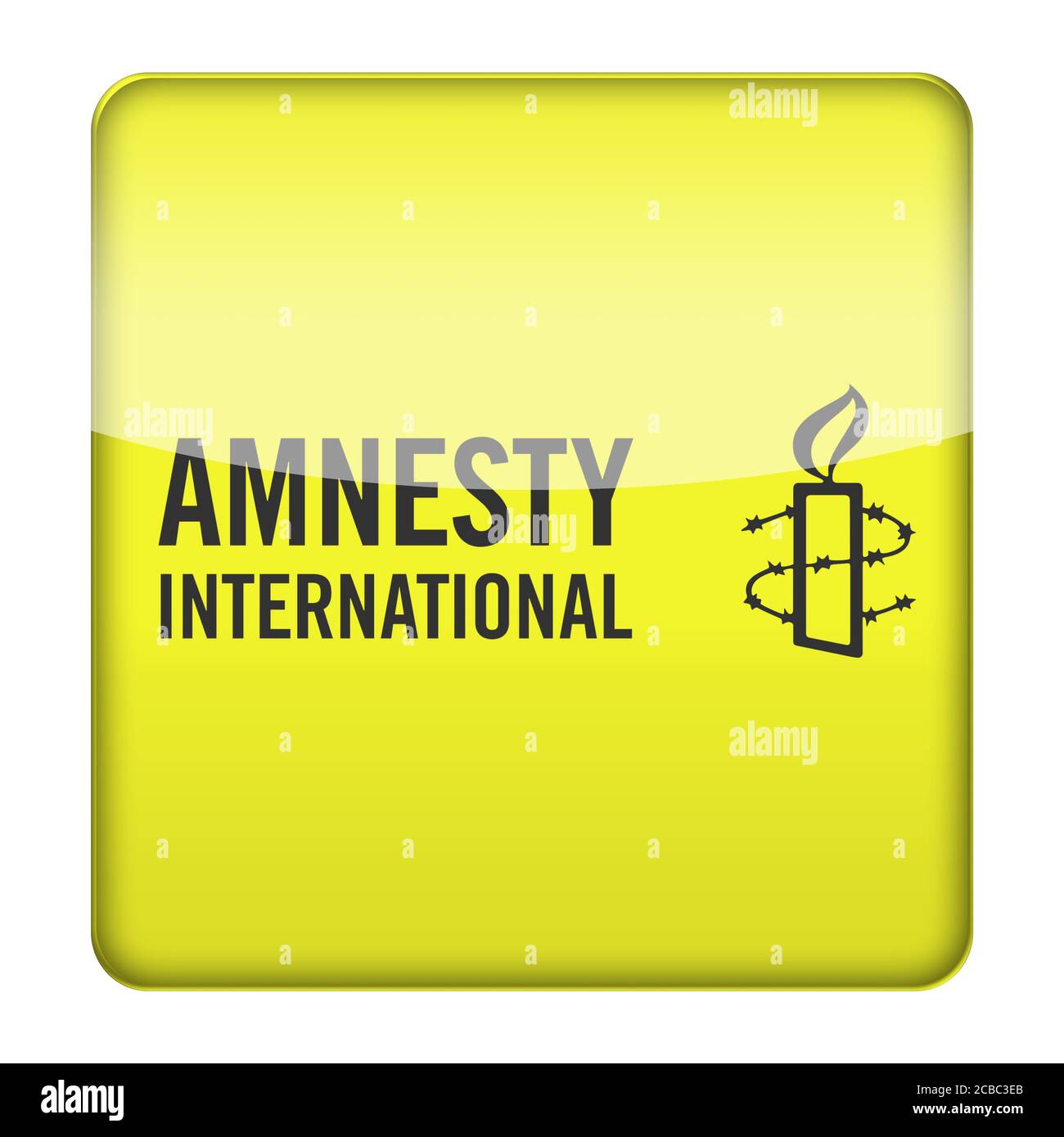 Logo d'Amnesty International Banque D'Images