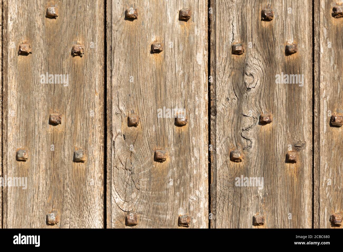 Motif en bois antique, panneau ancien Banque D'Images