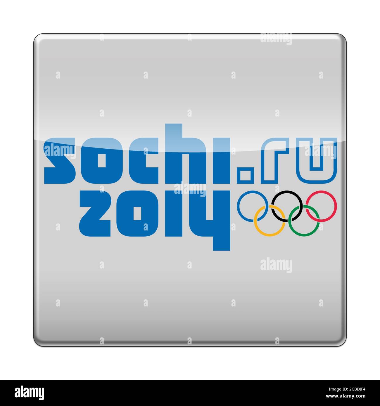 2014 Jeux Olympiques d'hiver à Sotchi Banque D'Images