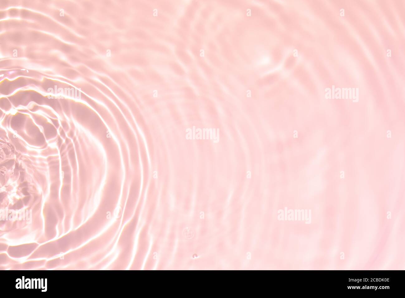 rose transparent eau transparente texture de surface été fond Banque D'Images