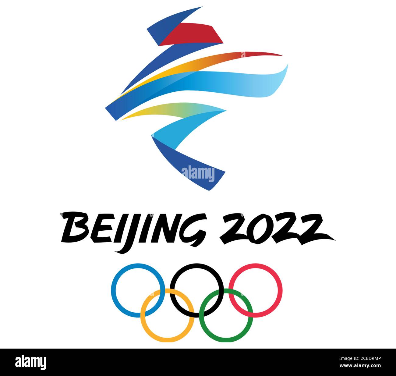 Jeux Olympiques de Beijing en 2022 Banque D'Images