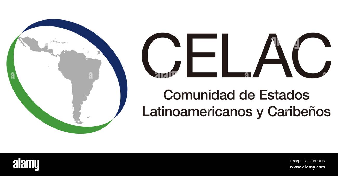 Communauté des États d'Amérique latine et des Caraïbes CELAC Banque D'Images