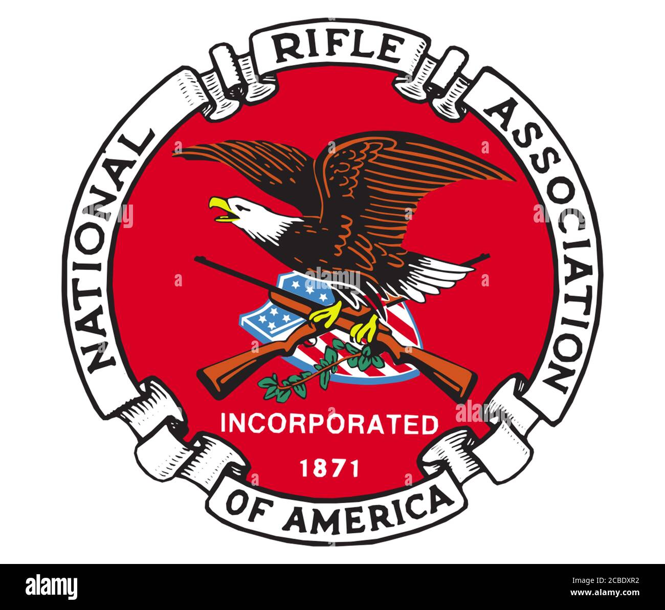 Association nationale des fusils à ftir de la NRA Banque D'Images
