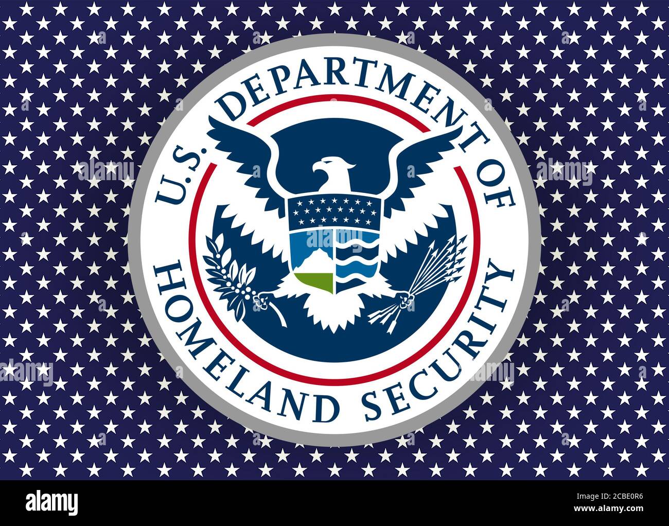 Département de la sécurité intérieure des États-Unis DHS Banque D'Images