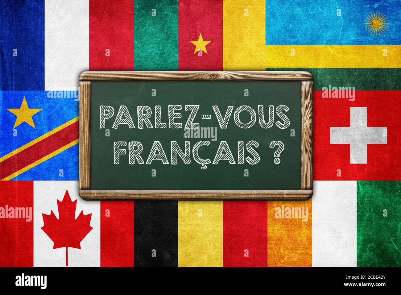 Les francais parlent Banque de photographies et d’images à haute résolution Alamy