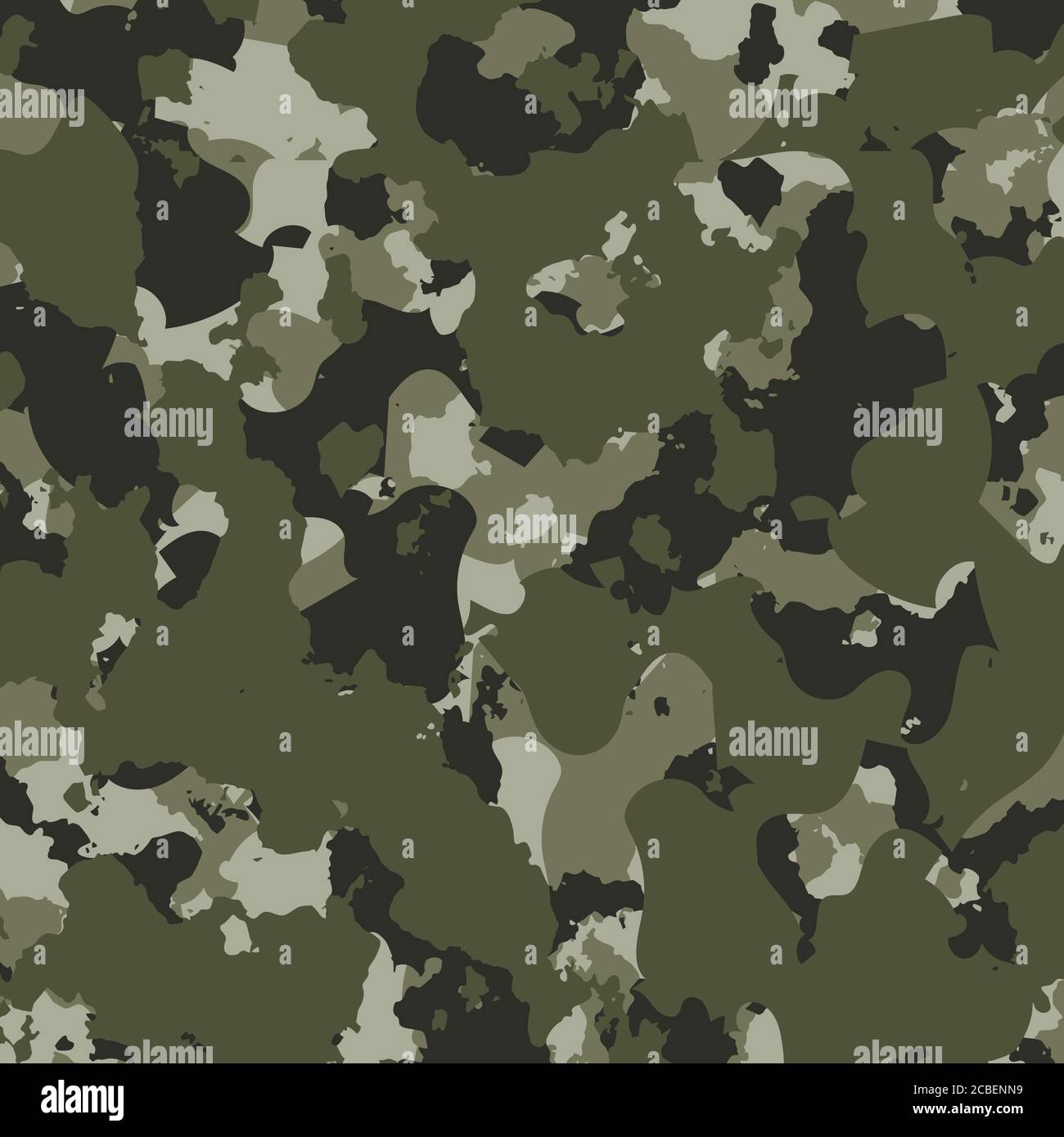 Camouflage texture parfaite illustration de l'armée militaire se répète Illustration de Vecteur