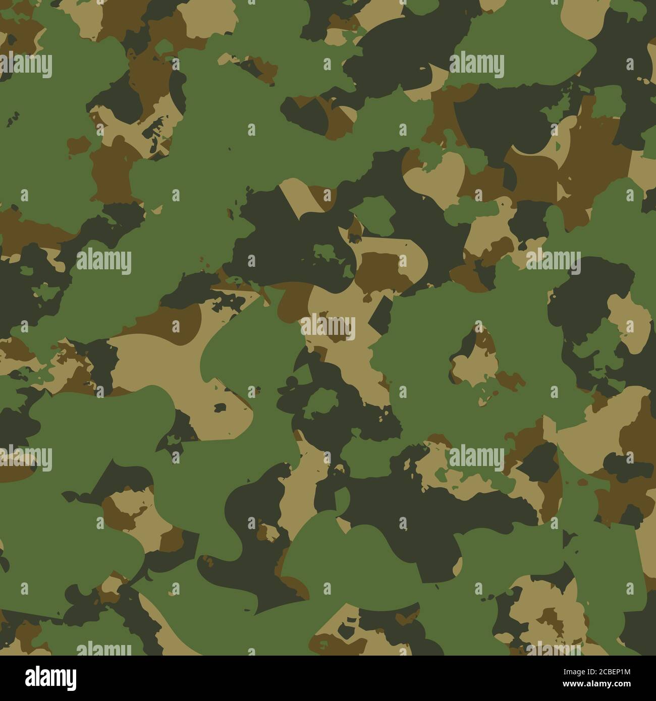 Camouflage texture parfaite illustration de l'armée militaire se répète Illustration de Vecteur