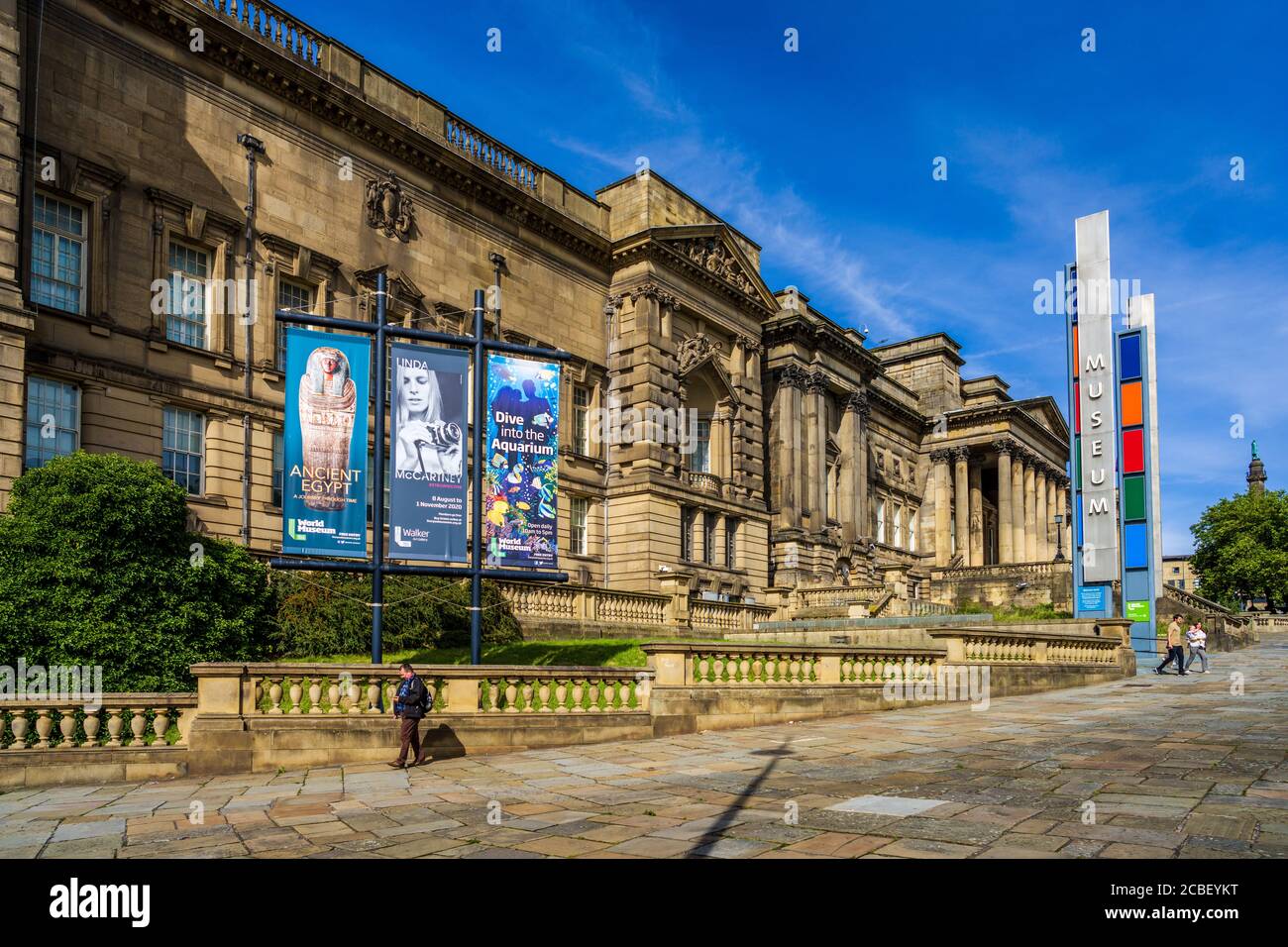 World Museum Liverpool - le World Museum Liverpool possède des collections sur l'archéologie, l'ethnologie et les sciences naturelles et physiques. Ouvert 1860. Banque D'Images