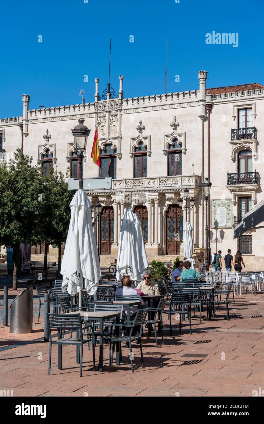Palacio Capitania - Musée militaire, Burgos, Castille et Leon, Espagne Banque D'Images