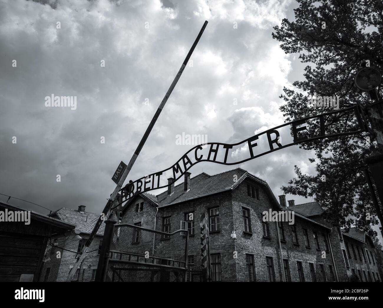 Arbeit macht frei auschwitz Banque de photographies et d’images à haute
