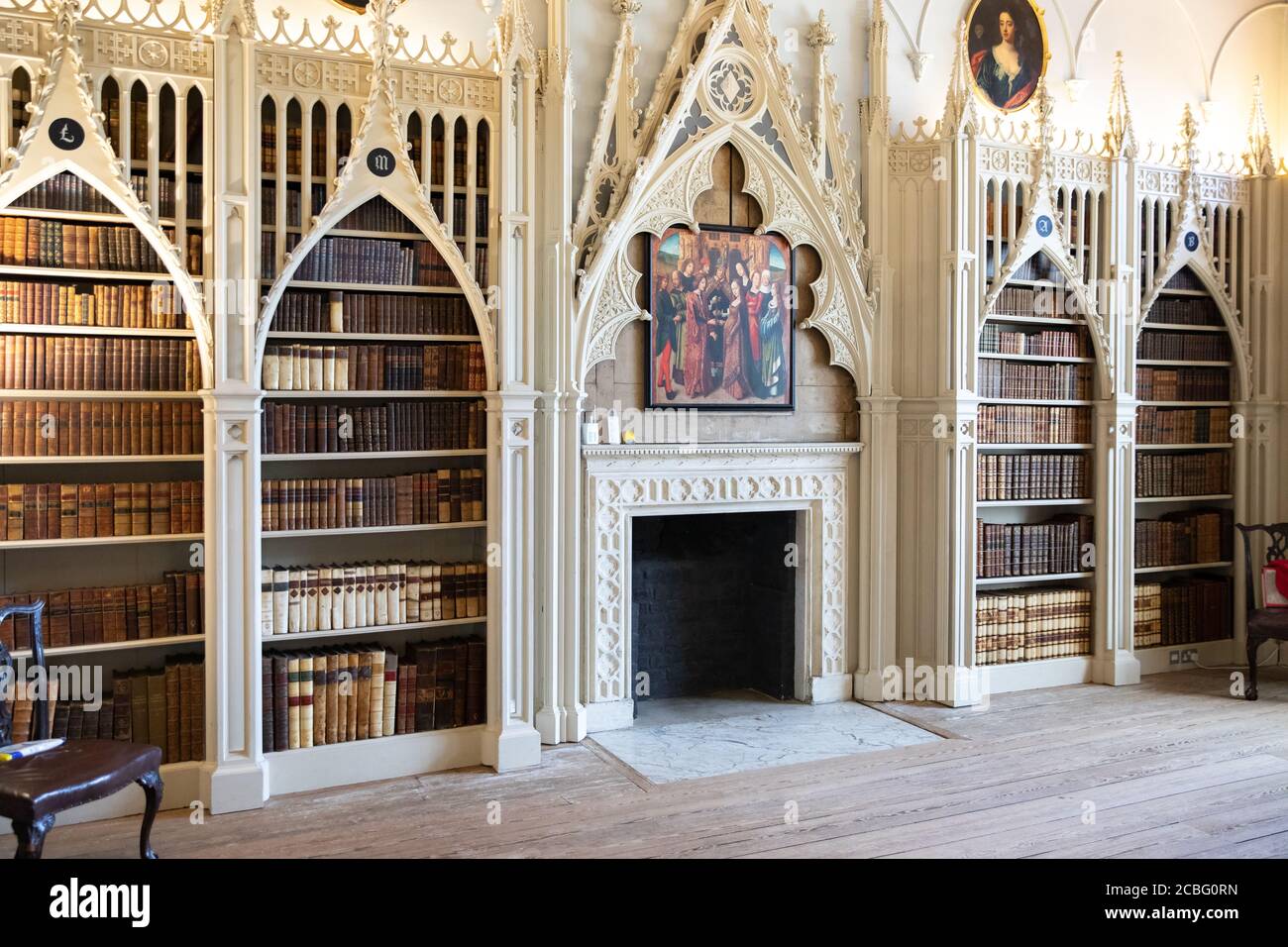 Strawberry Hill House, Twickenham, Londres, Royaume-Uni Banque D'Images