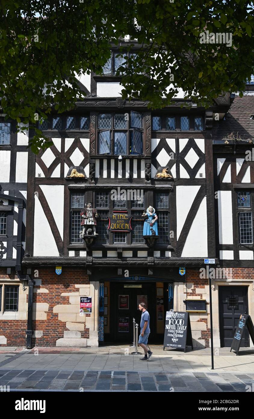 YE Olde King & Queen à Marlborough place Brighton East Sussex Royaume-Uni Banque D'Images