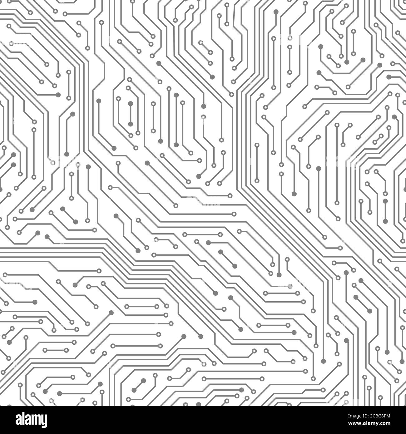 Poster Carte de circuit imprimé, seamless