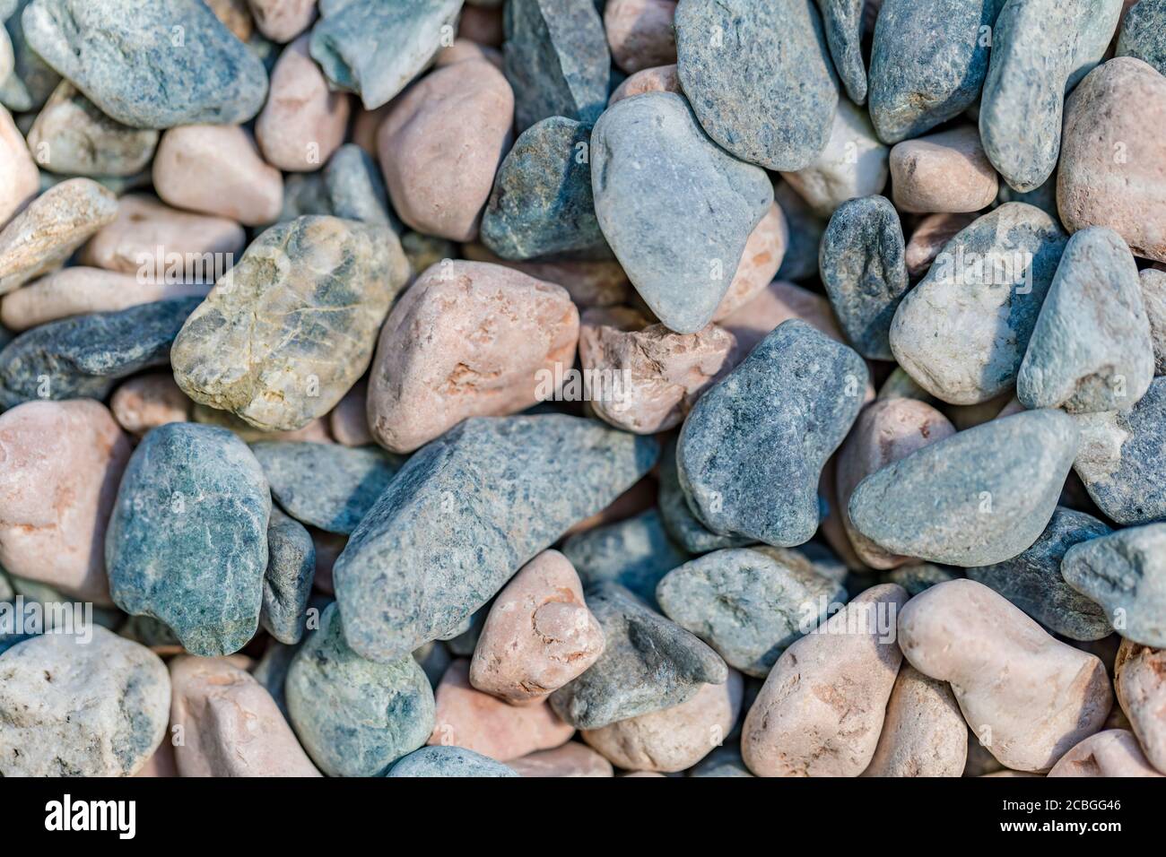 Couleurs gris galet, texture sans couture Banque D'Images