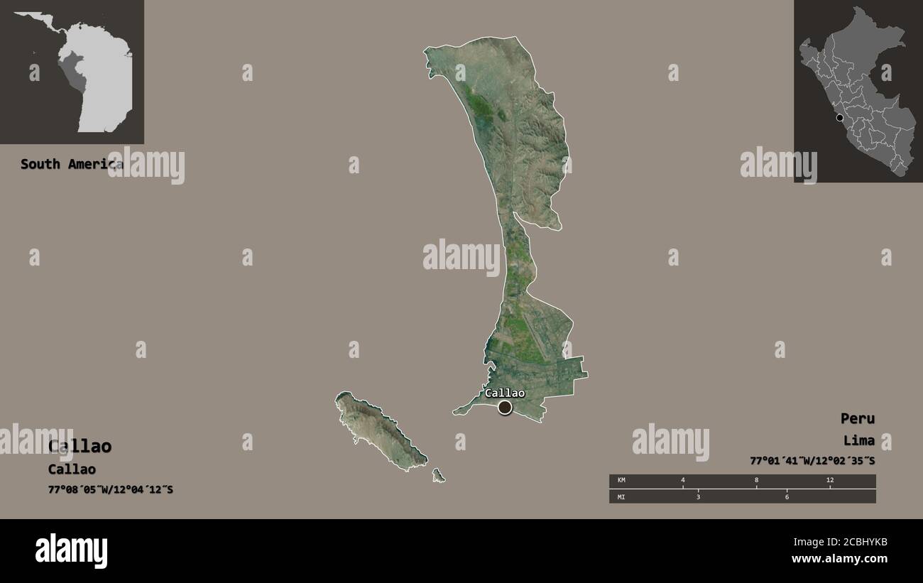 Carte callao de lima Banque de photographies et d’images à haute