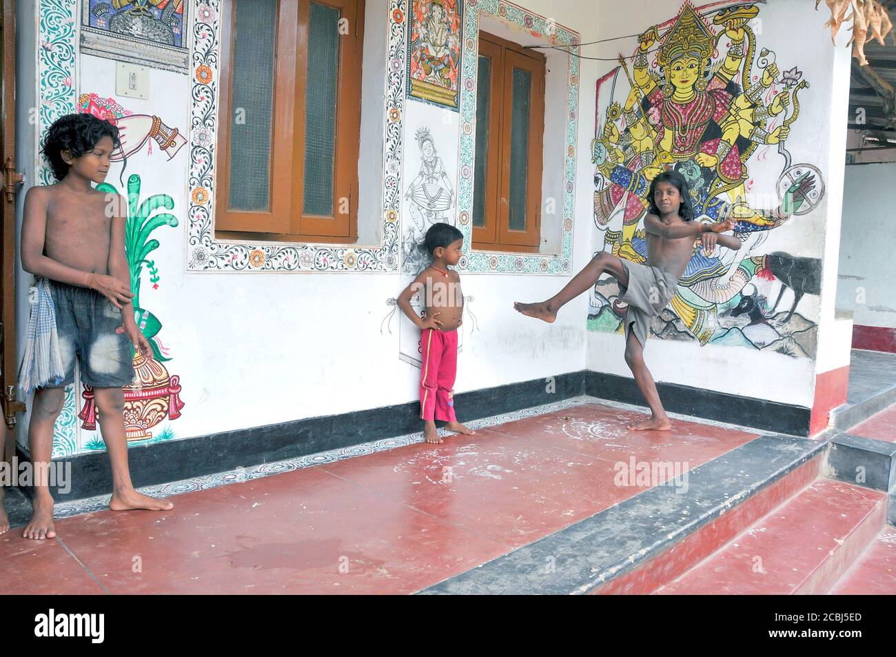 la danse gotipua est une danse traditionnelle d'odisha Banque D'Images
