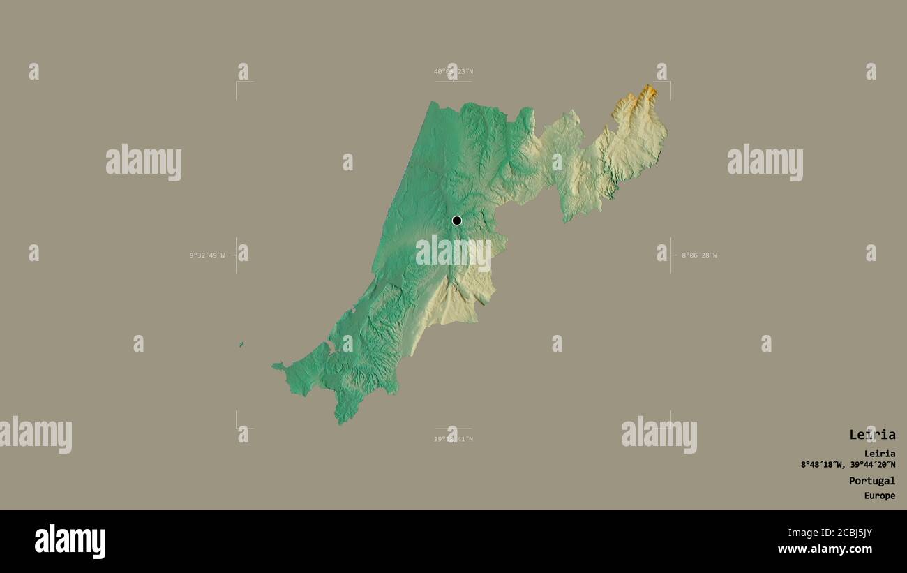 Carte de leiria Banque de photographies et d’images à haute résolution Alamy