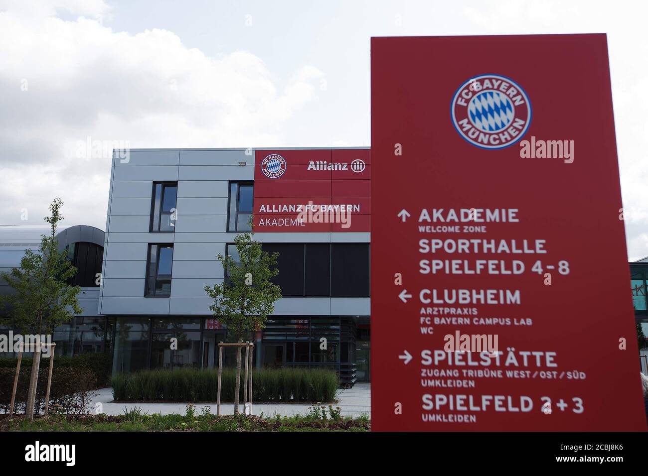 Firo: 21.08.2017, Fuvuball, 1er Bundesliga, saison 2017/2018, FC Bayern ouvre le campus FC Bayern Munich | utilisation dans le monde entier Banque D'Images