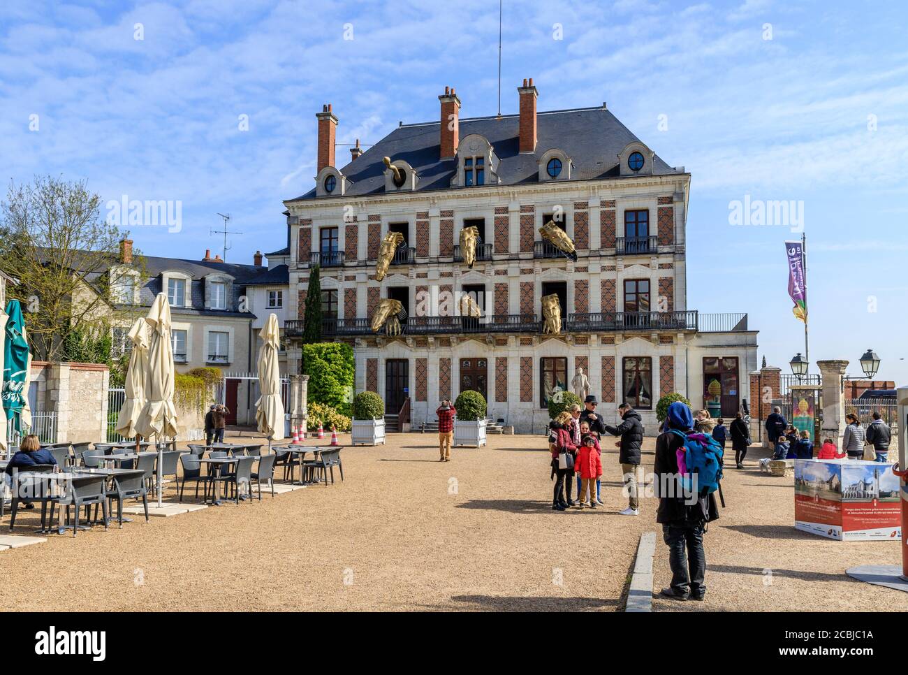 France, Loir et cher, Vallée de la Loire classée au patrimoine mondial de l'UNESCO, Blois, Maison de la Magie Robert-Houdin, musée spécialisé dans l'illusion et la communication Banque D'Images