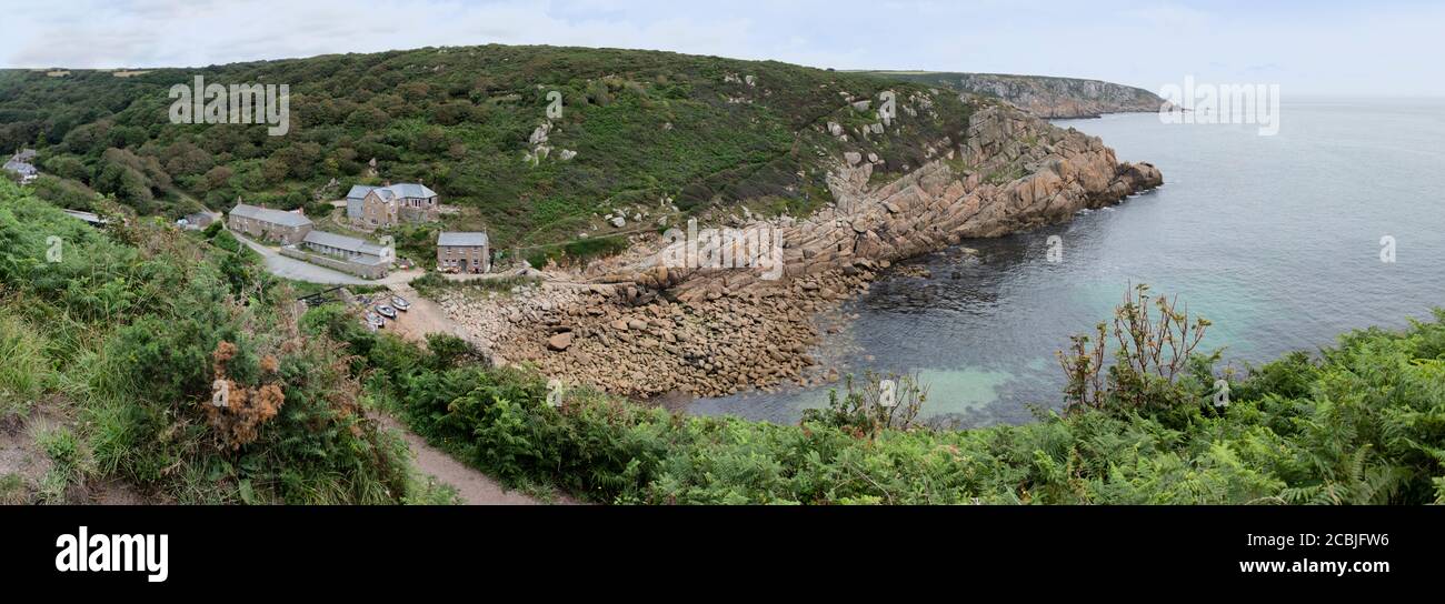 Lieux de tournage de Poldark à Cornwall, plages de cornish, Banque D'Images