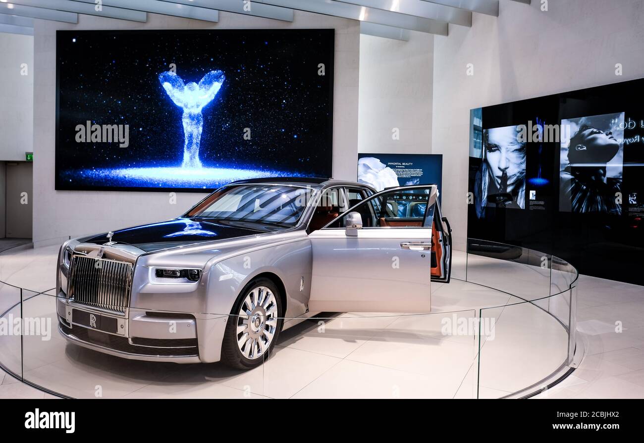 Voiture Rolls Royce Banque D'Images