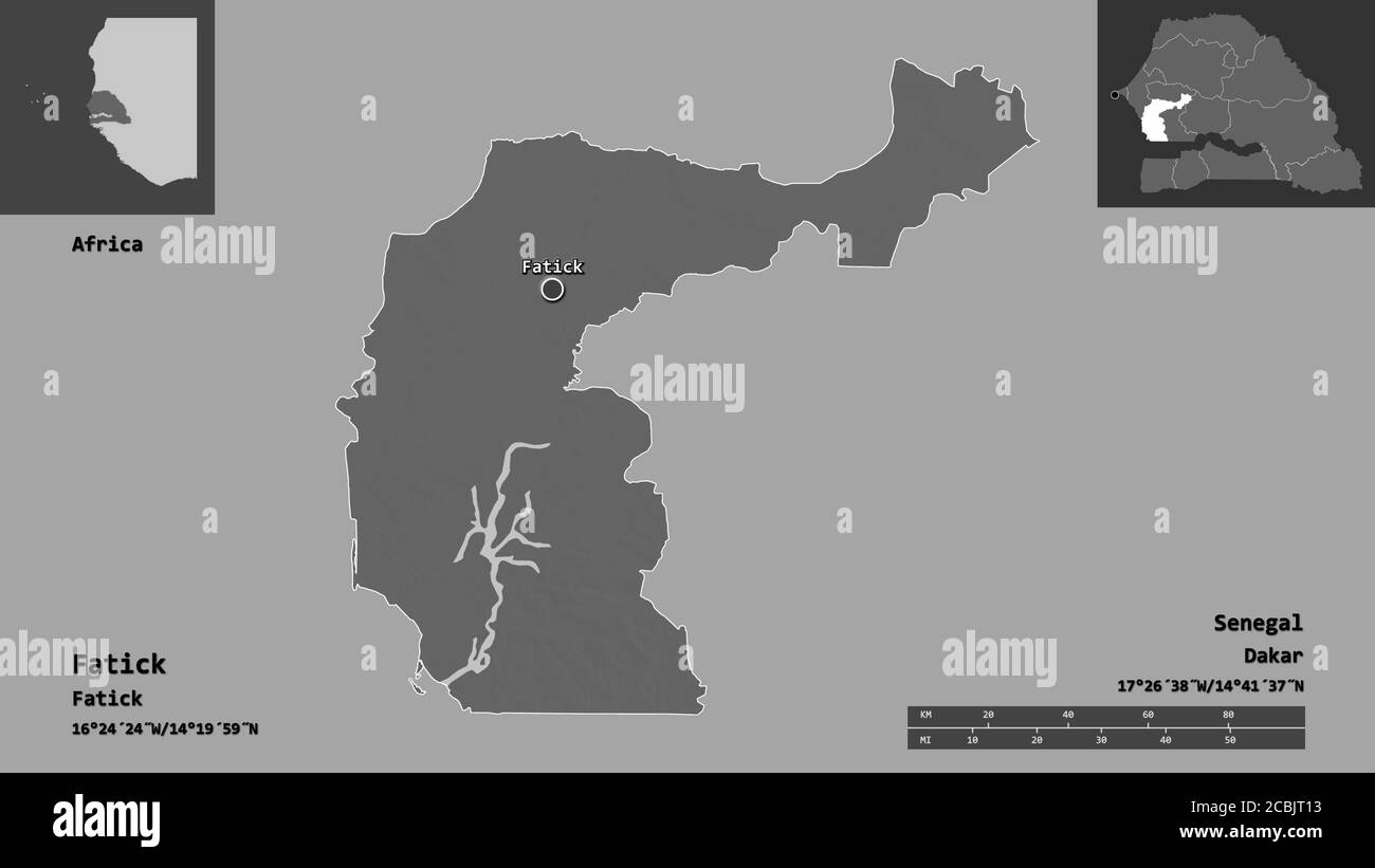 Région de fatick Banque d'images noir et blanc - Alamy