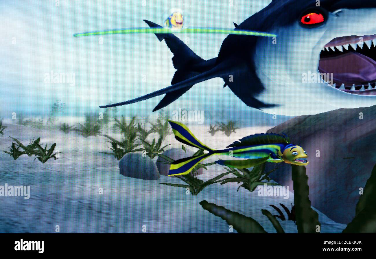 Shark Tale - Nintendo Gamecube Videogame - usage éditorial seulement Banque D'Images