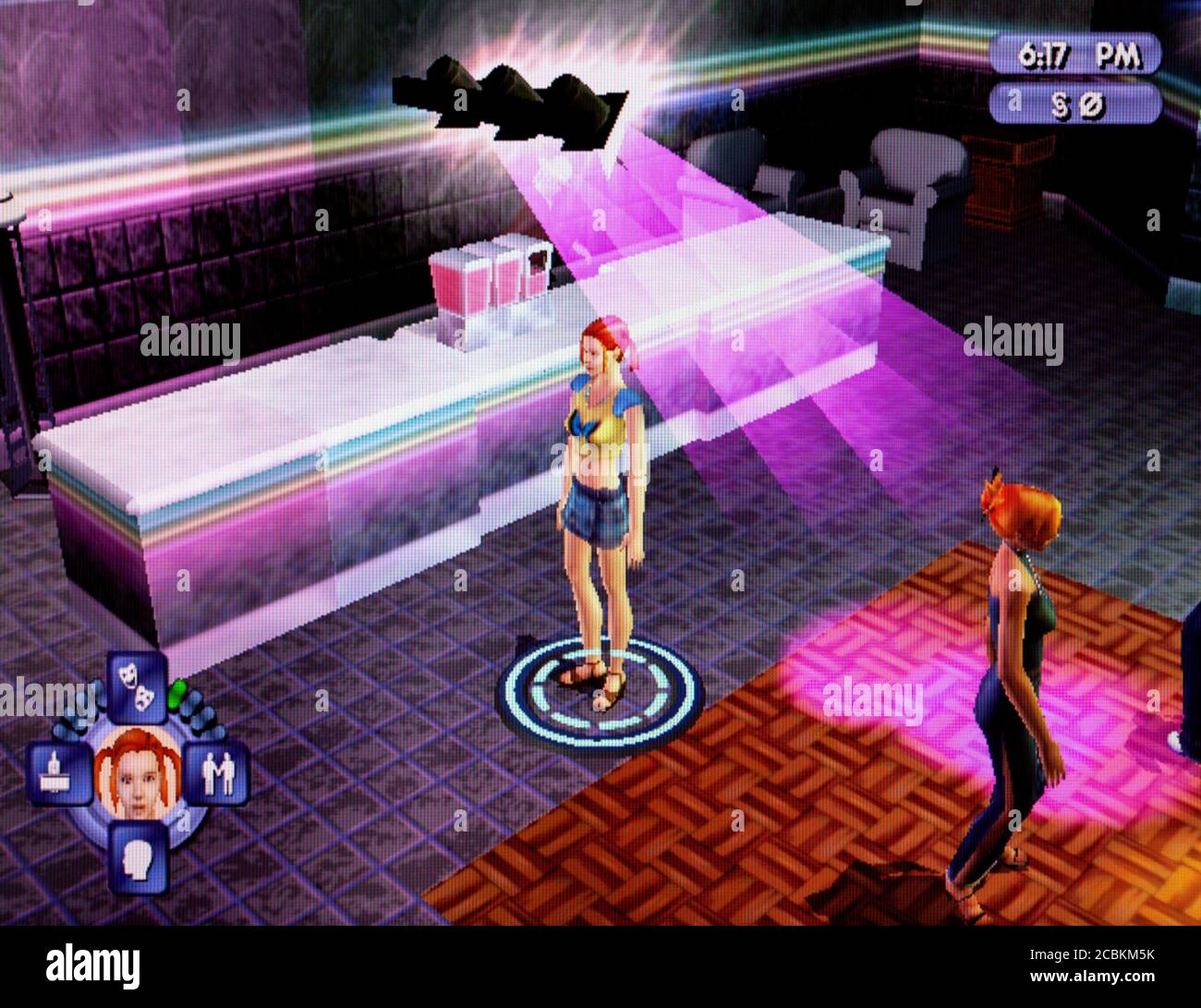 The Sims Bustin » Out - Nintendo Gamecube Videogame - Editorial à utiliser uniquement Banque D'Images