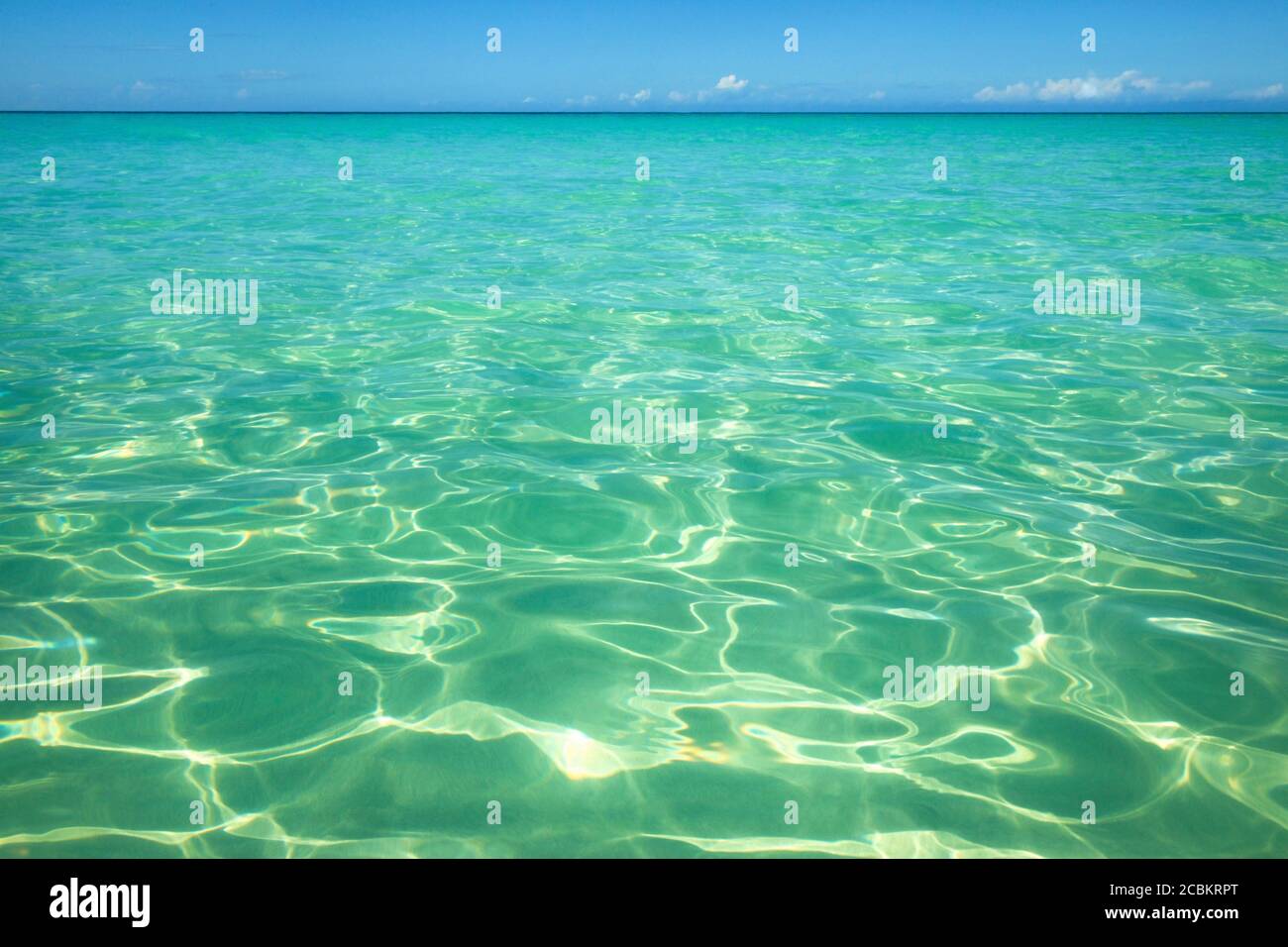 Seven Mile Beach, Negril, Jamaïque Banque D'Images