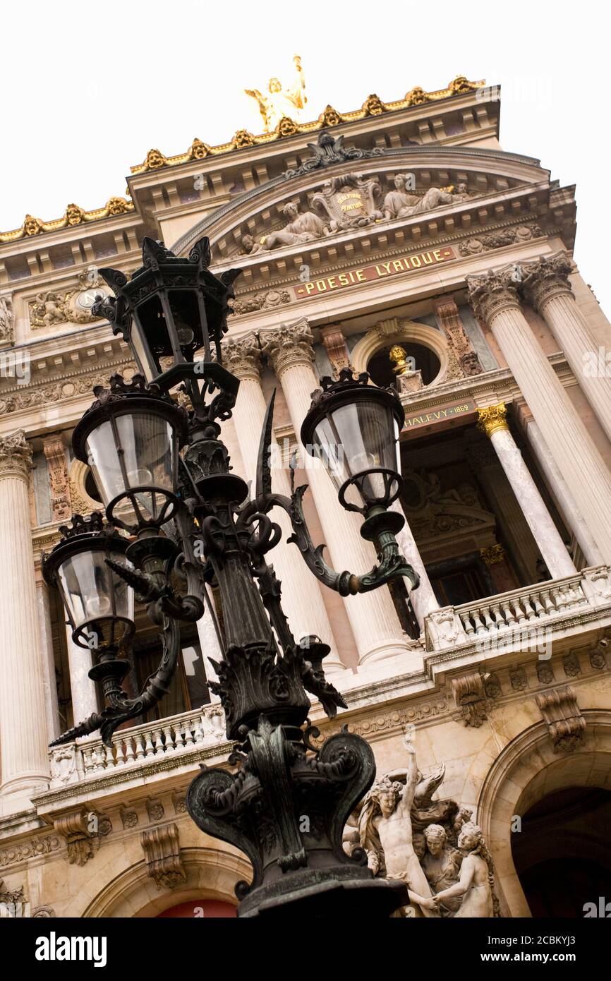 Académie de musique, Palais Garnier, Paris, France Banque D'Images