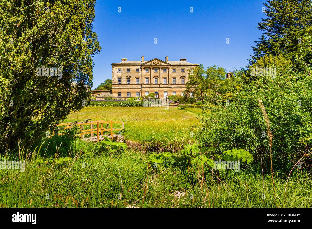 Howick Hall, Howick, Northumberland, Royaume-Uni Banque D'Images